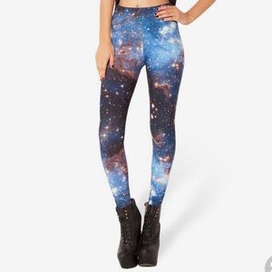 Blackmilk clothing Galaxy Blue Toasties Leggings